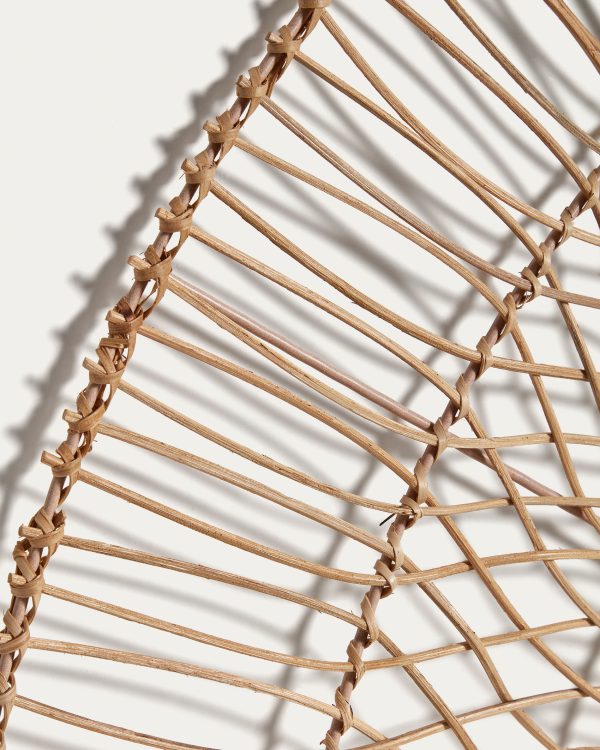 Viviana Зеркало из ротанга с натуральной отделкой Ø 110 см — изображение 4