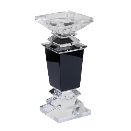 X111376 Подсвечник "хрустальный" 9*9*21