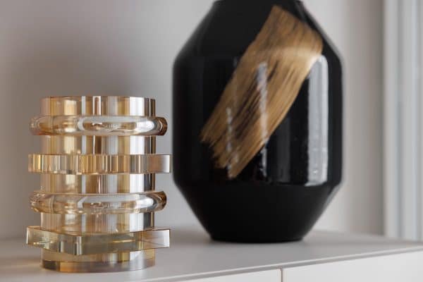 XVB2691C Ваза-подсвечник "хрустальная" 14*14*17см — изображение 2