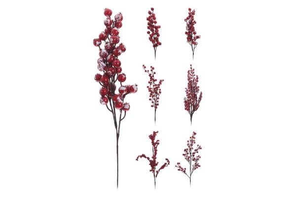 YZH000460 Ветка с ягодами 74см цвета ассорти (6)