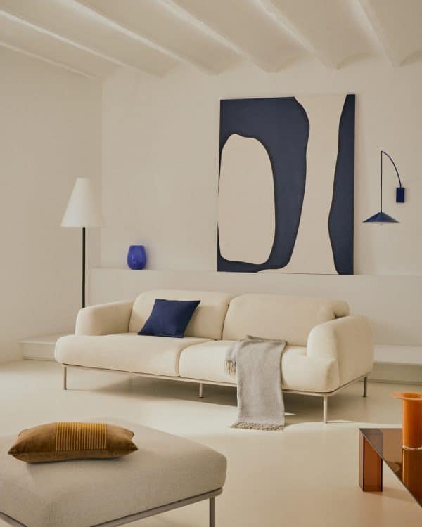 Журнальный столик Adularia из стекла коричневого цвета 85 x 85 — изображение 3