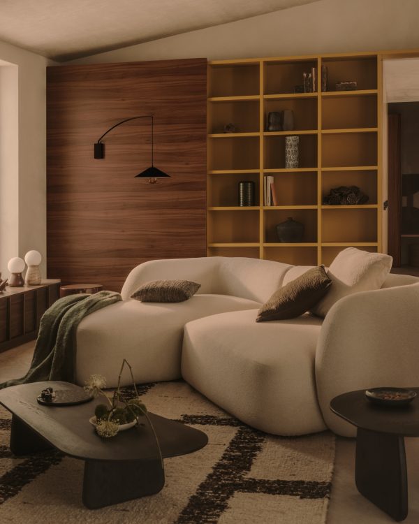 Журнальный столик Pirita из массива дуба в черной отделке, 146 — изображение 3