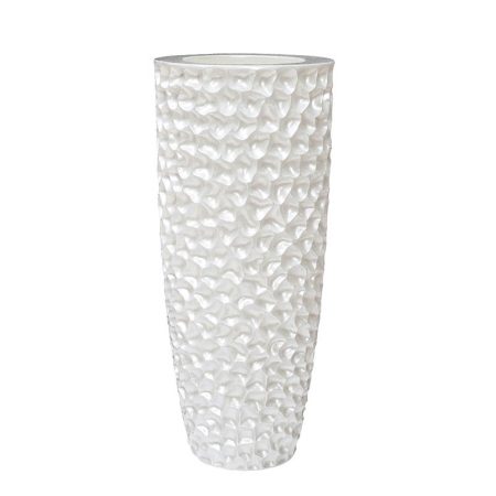 ZS-C785-34 Кашпо 36*36*86см цвет жемчужно-белый