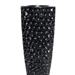 ZS-C785BL-34 Кашпо 36*36*86см цвет жемчужно-черный