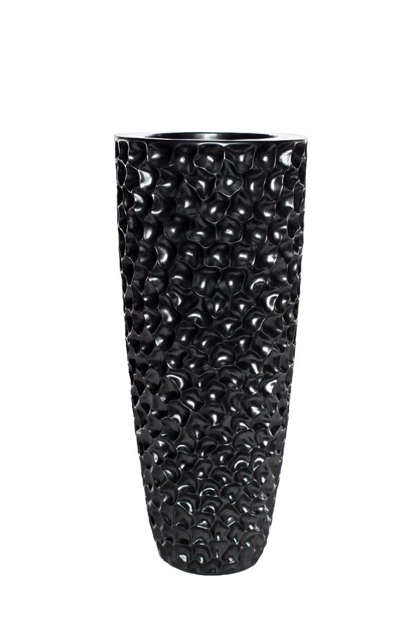 ZS-C785BL-34 Кашпо 36*36*86см цвет жемчужно-черный ZS-C785BL-34 Кашпо 36*36*86см цвет жемчужно-черный