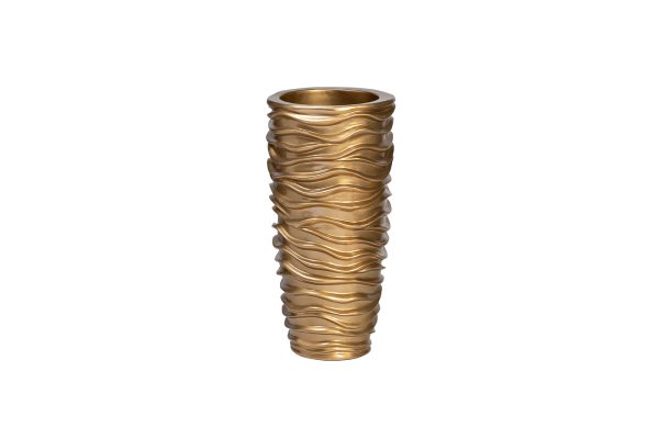 ZS-C845-26 Кашпо 32*32*65см цвет золото