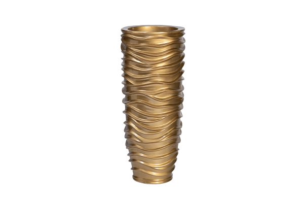 ZS-C845-34 Кашпо 34*34*84см цвет золото