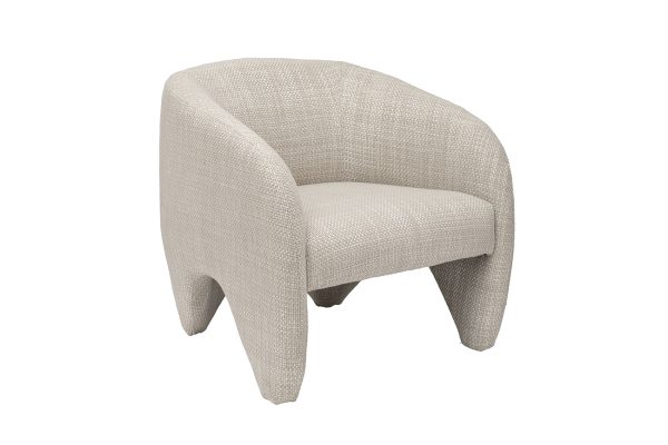 ZW-23081 Кресло Molveno белое 76*78*72см — изображение 2