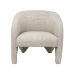 ZW-23081 Кресло Molveno белое 76*78*72см