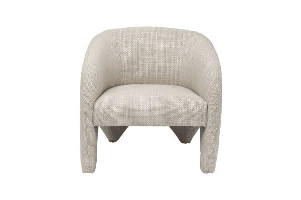 ZW-23081 Кресло Molveno белое 76*78*72см