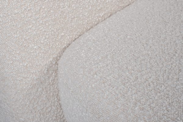 ZW-23126 Кресло Albano букле белое 78*79*76см — изображение 5