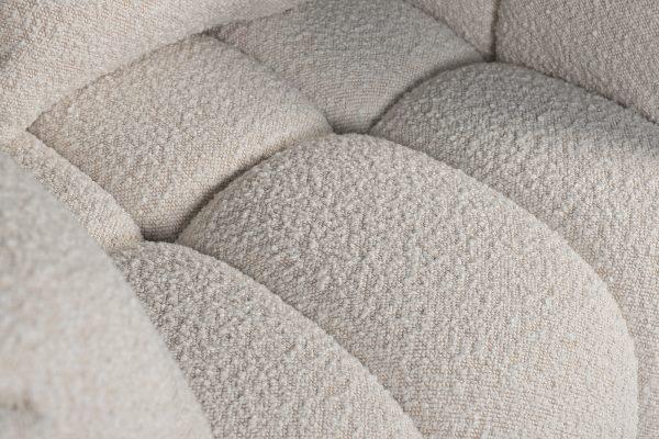 ZW-26801 Кресло Prato букле белый 120*106*74см — изображение 4