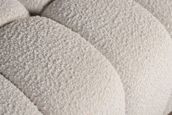 ZW-26802 Диван Prato двухместный букле белый 204*106*74см — изображение 5