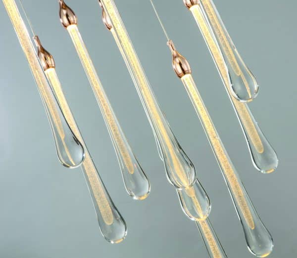 Подвесной светильник Teardrop 7 gold — изображение 2