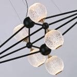 Подвесной светильник MD20022005-9B black/chrome — изображение 2