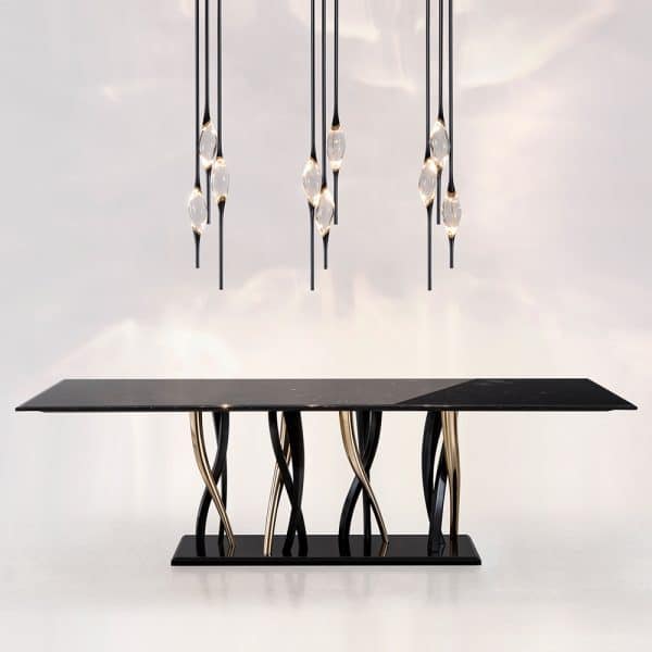 Подвесной светильник Pezzo 9 pearl black — изображение 2