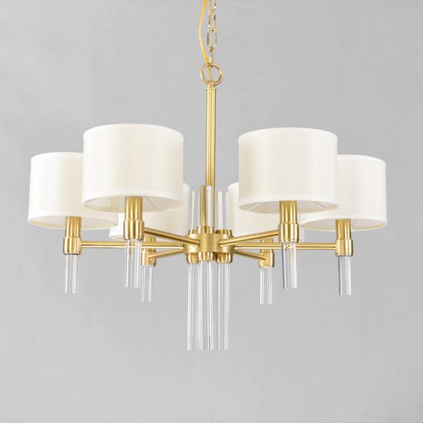 Люстра 8009P-6 gold — изображение 2