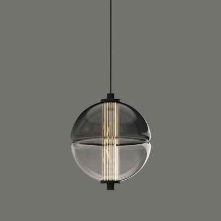 Подвесной светильник MD24022079-1A black/smoky