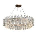 Люстра D8011P/R-1000 gold/smoky