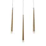 Подвесной светильник Aquitaine 3 gold