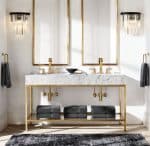 Настенный светильник Odeon 2B black/clear — изображение 2