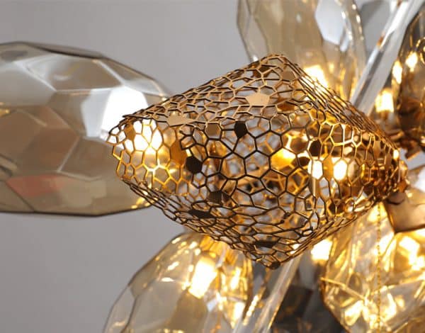 Люстра 8898P/AS gold/smoky — изображение 2