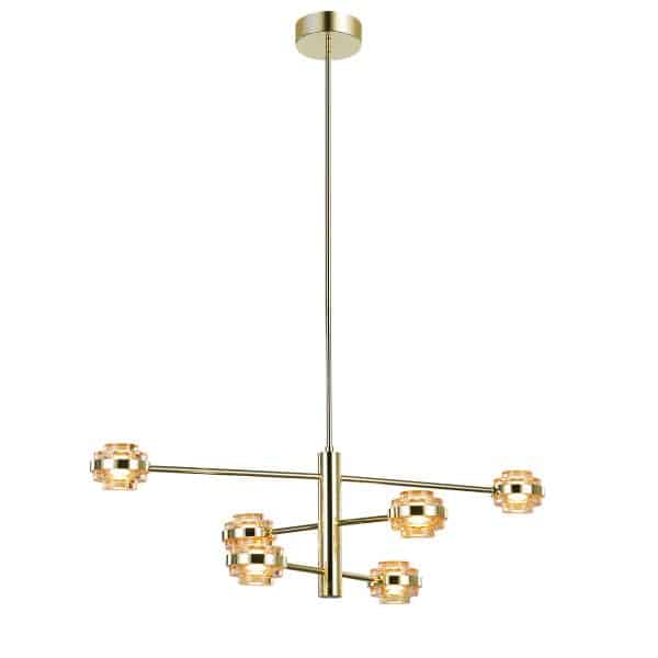 Люстра MX22030002-6A gold/champagne — изображение 2