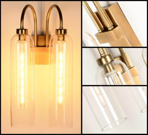 Настенный светильник BRWL7023 antique brass — изображение 2