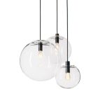 Подвесной светильник Ball 40 black/clear — изображение 2