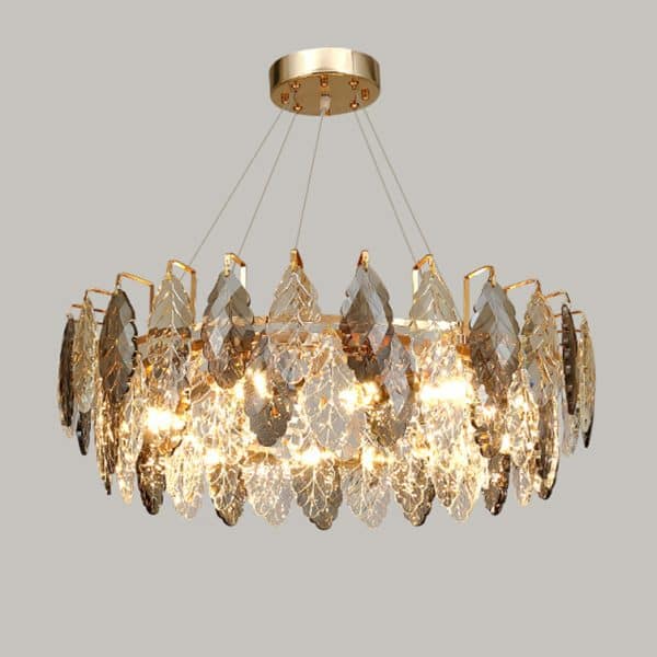 Люстра D8011P/R-800 gold/smoky — изображение 2