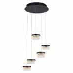 Подвесной светильник MD21020075-5A matt black — изображение 2