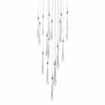 Подвесной светильник Teardrop 19 chrome