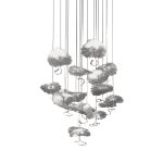 Люстра X-8827P/19 silver