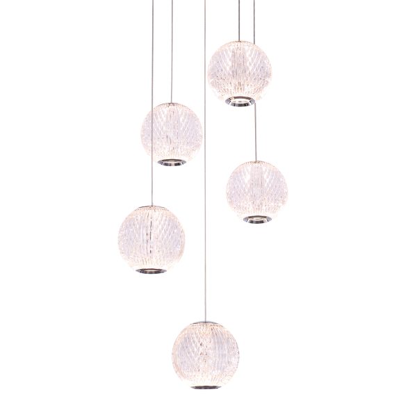 Подвесной светильник MD20001012-5A chrome — изображение 2