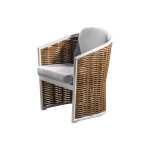 39AR-KRES-403 BEL Кресло "Мэвис" уличное белое 63*63*79см