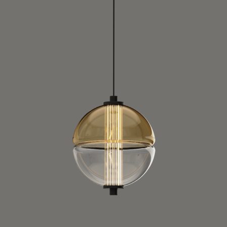 Подвесной светильник MD24022079-1A black/amber