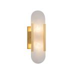 Настенный светильник F037/S gold/white