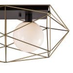 Потолочный светильник MX8525-2A gold/black — изображение 2