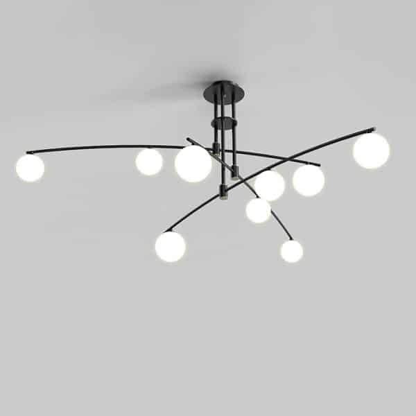 Потолочный светильник 8119P/9 black — изображение 2