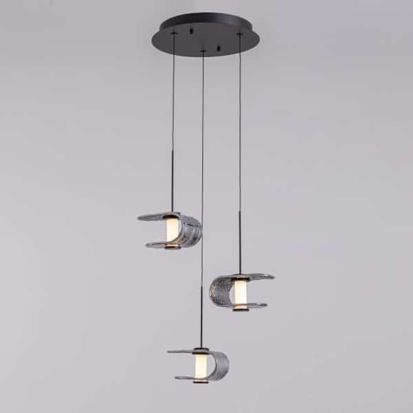 Подвесной светильник MD24020901-3A black/smoky — изображение 2