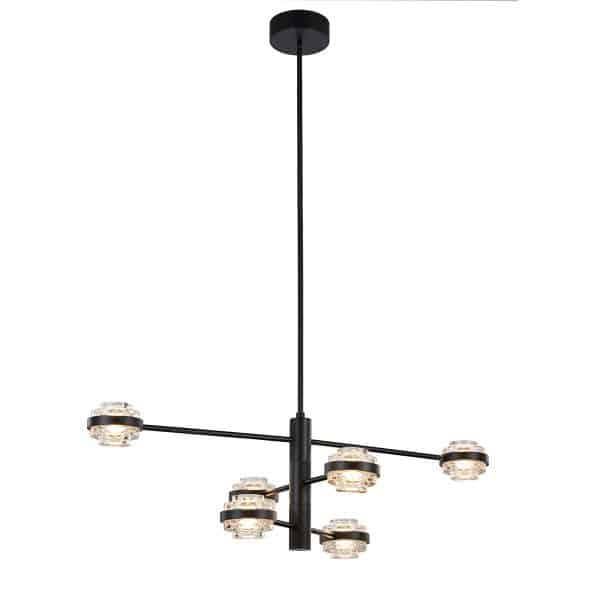 Люстра MX22030002-6A black/clear — изображение 2