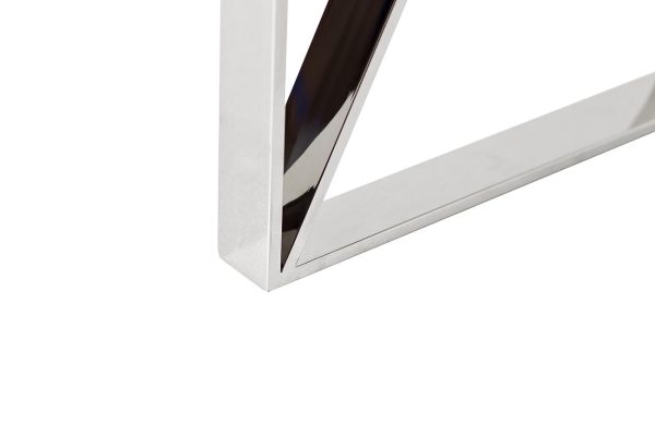 47ED-CST008 Консоль прозр.стекло/хром 120*40*78см — изображение 4