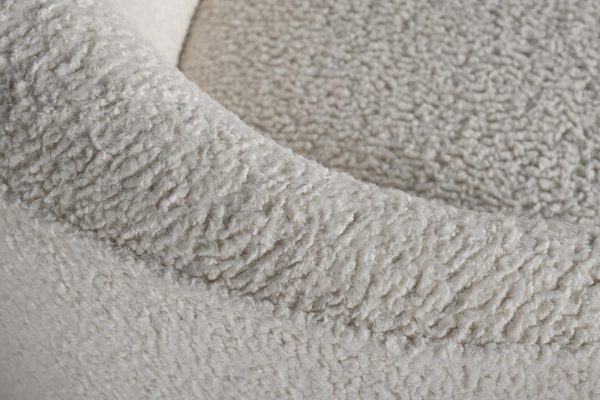 48MY-1289-L CRE Диван двухместный иск.каракуль крем.181*87*71см — изображение 4