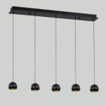 Подвесной светильник MD21001034-5B black/gold — изображение 2