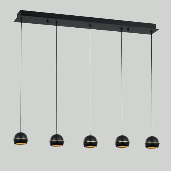 Подвесной светильник MD21001034-5B black/gold — изображение 2