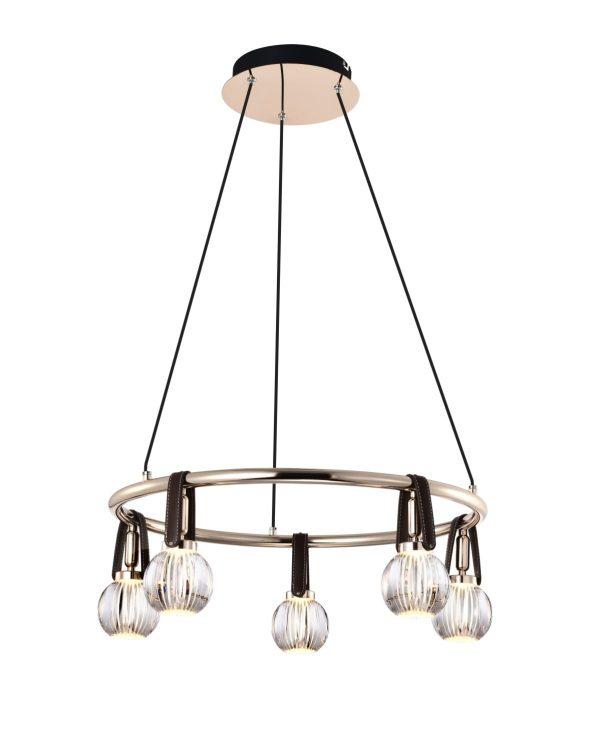 Люстра P0853-5C gold — изображение 2