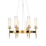 Люстра Alouette 6 brass