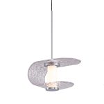 Подвесной светильник MD24020901-1A chrome/clear