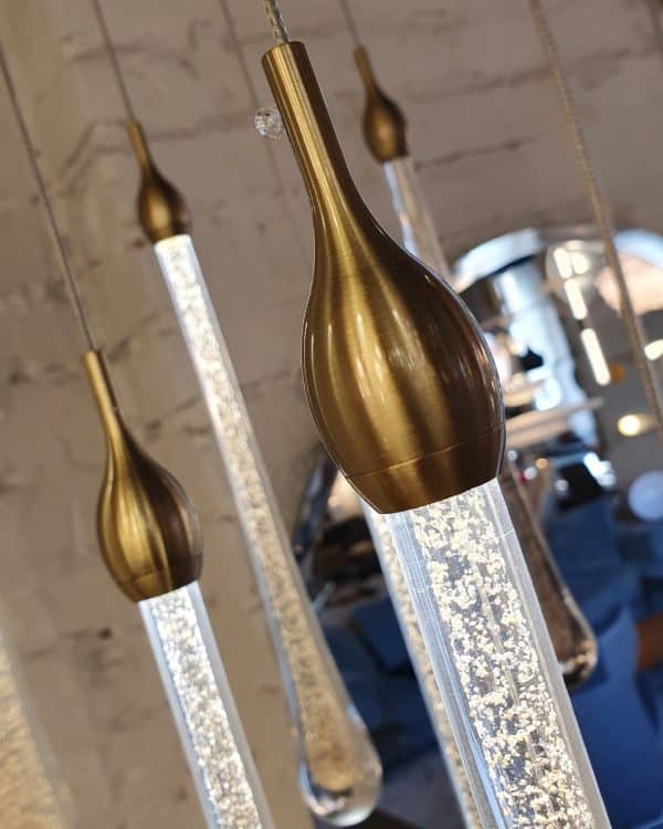 Подвесной светильник Teardrop 10 gold — изображение 2