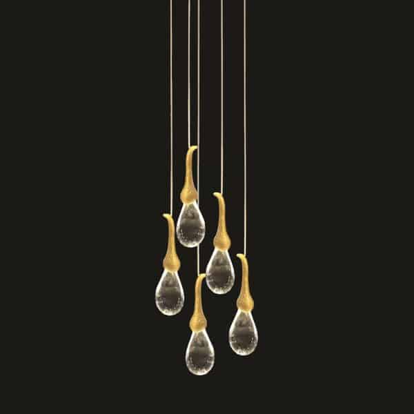 Подвесной светильник OMG07287-5 gold — изображение 2